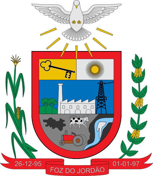 Arms (crest) of Foz do Jordão