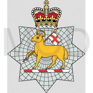 Coat of arms (crest) of the The Queen's Royal Surrey Regiment, British Army