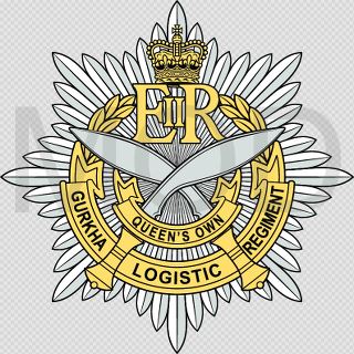 Arms of 10 Queen's Own Gurkha Logistic Regiment, RLC, British Army