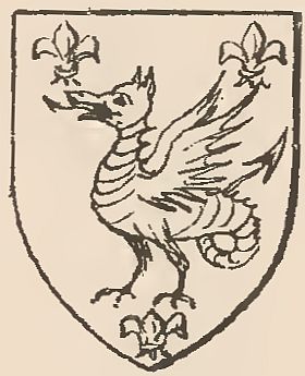 Arms (crest) of John Hinchliffe