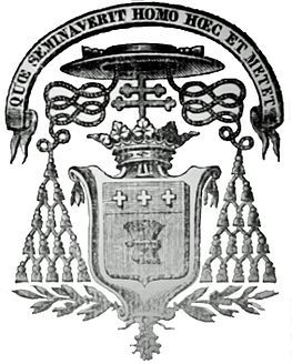 Arms (crest) of Thomas-Marie-Joseph Gousset
