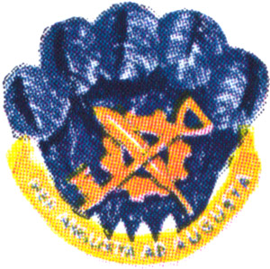 Coat of arms (crest) of the 35th Air Base Squadron, USAAF