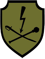 Coat of arms (crest) of Land Forces Command Battalion 2nd Lt. Stefan Szuby, Poland