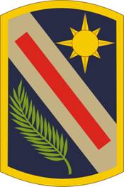 Arms of 321st Sustainment Brigade, US Army
