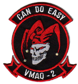 Coat of arms (crest) of the VMAQ-2 Death Jesters, USMC