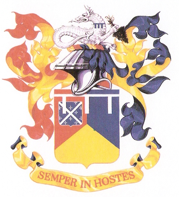 center Coat of arms (crest) of 66th Armor Regiment, US Army