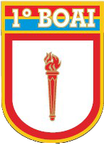 Coat of arms (crest) of the 1st Information Operations Support Battalion, Brazilian Army