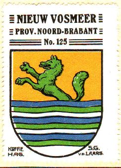 Wapen van Nieuw Vossemeer/Coat of arms (crest) of Nieuw Vossemeer