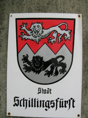 Wappen von Schillingsfürst/Coat of arms (crest) of Schillingsfürst
