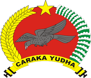 Coat of arms (crest) of the 516th Mechanised Infantry Battalion, Indonesian Army
