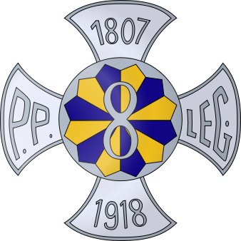Coat of arms (crest) of the 8th Legion Infantry Regiment, Polish Army