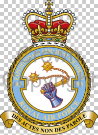 Coat of arms (crest) of the No 93 Expeditionary Armament Squadron, Royal Air Force