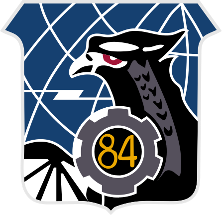 Coat of arms (crest) of the 84th Tactical Wing, AFVN