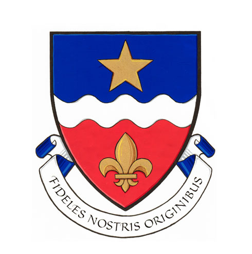 Coat of arms (crest) of Association des Hébert d'Acadie Inc.