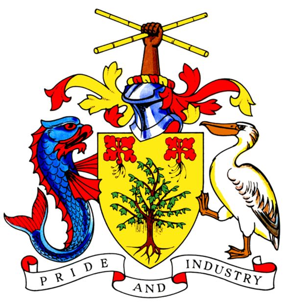 Barbados Coat of arms (crest) of Barbados