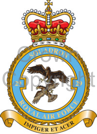 Coat of arms (crest) of the No 29 Squadron, Royal Air Force