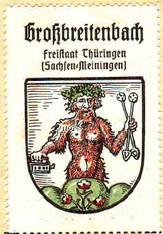 Wappen von Grossbreitenbach/Coat of arms (crest) of Grossbreitenbach