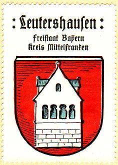Wappen von Leutershausen