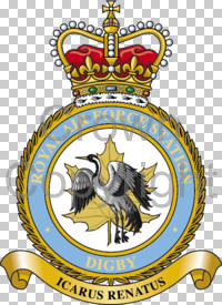 Coat of arms (crest) of the RAF Station Digby, Royal Air Force