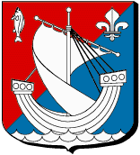 Blason de Boulogne-Billancourt/Arms of Boulogne-Billancourt