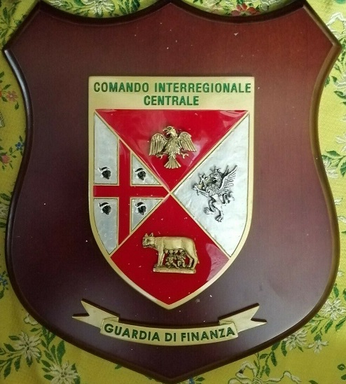 Coat of arms (crest) of Central Interregional Command, Financial Guard