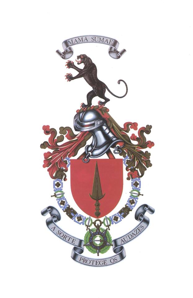 Coat of arms (crest) of the Commando Regiment, Portuguese Army