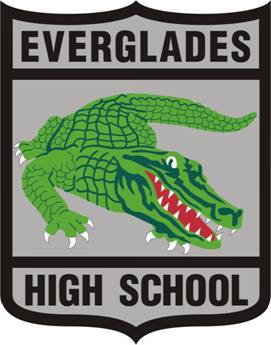 Coat of arms (crest) of Everglades High School Junior Reserve Officer Training Corps, US Army