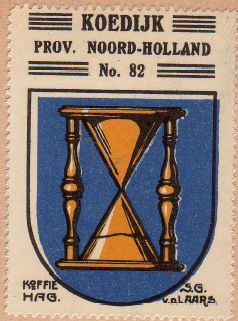 Wapen van Koedijk/Coat of arms (crest) of Koedijk