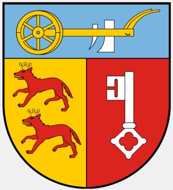 Arms of Łobez (county)