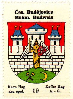 Arms of České Budějovice