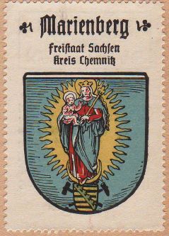 Wappen von Marienberg (Sachsen)/Coat of arms (crest) of Marienberg (Sachsen)