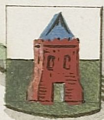 Wapen van Oudekerke/Arms (crest) of Oudekerke