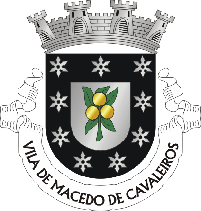 Coat of arms (crest) of Macedo de Cavaleiros (city)