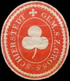Wappen von Groß Schierstedt/Arms (crest) of Groß Schierstedt
