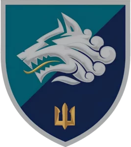 Coat of arms (crest) of 1st Marine Battalion, Ukrainian Marine Corps