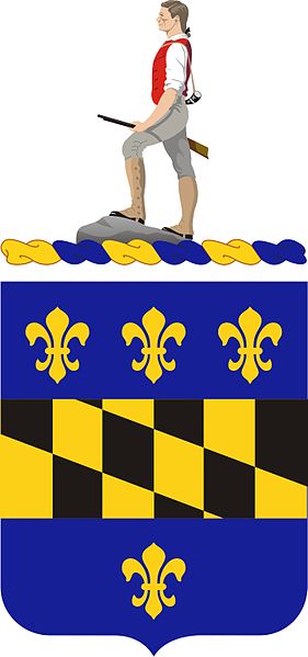 Coat of arms (crest) of the 319th (Infantry) Regiment, US Army