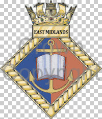 Coat of arms (crest) of the East Midlands Universities Royal Naval Unit, United Kingdom
