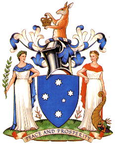Arms of Victoria (state)