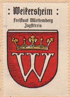Wappen von Weikersheim