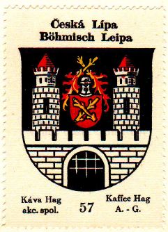 Arms of Česká Lípa