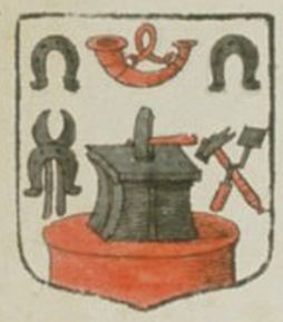 Coat of arms (crest) of Farriers in Valenciennes
