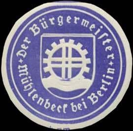 Wappen von Mühlenbeck/Arms (crest) of Mühlenbeck