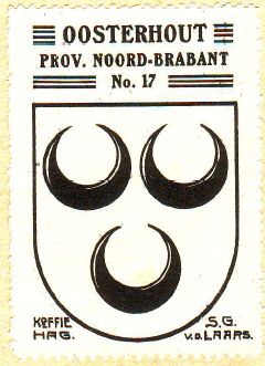 Wapen van Oosterhout/Coat of arms (crest) of Oosterhout