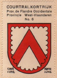 Wapen van/Blason de Kortrijk