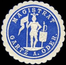 Seal of Gartz (Oder)