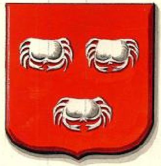 Wapen van Krabbendam/Arms (crest) of Krabbendam