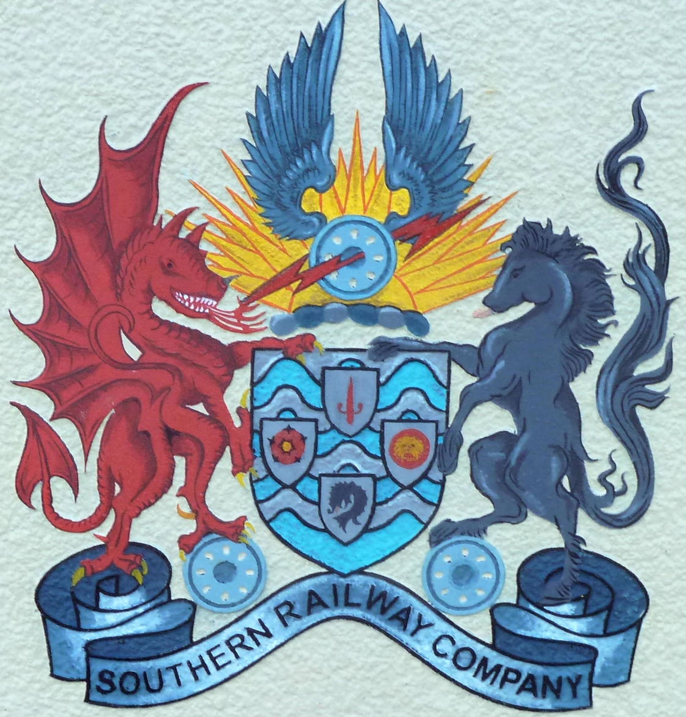 Coat of arms (crest) of Southern Railway