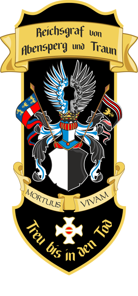 Coat of arms (crest) of the Class of 2018 Reichsgraf von Abensperg und Traun