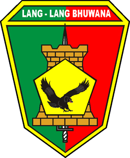 Coat of arms (crest) of the 9th Combat Engineer Battalion, Indonesian Army
