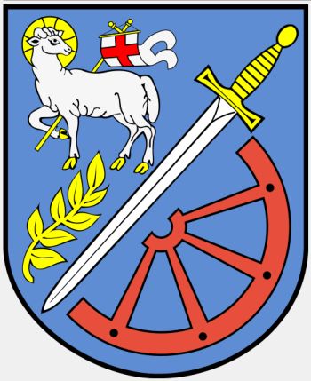 Arms of Braniewo (county)
